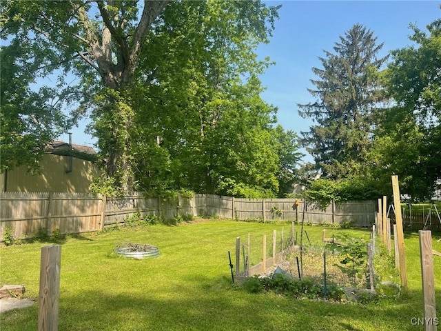 207 E Elm St, Oneida-Inside, NY 13421 - view of yard featuring a vegetable garden