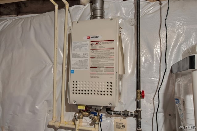 27 Skylark Ln, Wheatfield, NY 14304 - utilities with tankless water heater