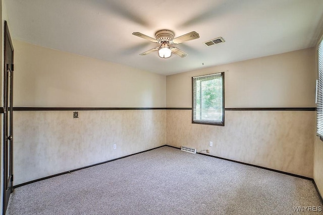 831 W Gebhard Ln, Alden, NY 14004 - unfurnished room with ceiling fan and carpet
