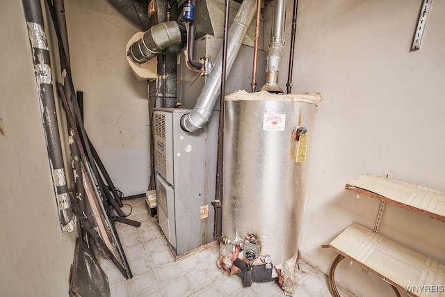 831 W Gebhard Ln, Alden, NY 14004 - utilities with gas water heater