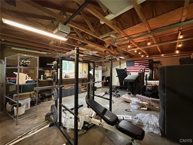 35 N 4th Ave, German Flatts, NY 13357 - workout room featuring washer / clothes dryer