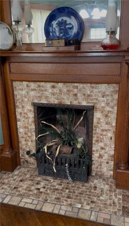 51 Sherrill St Unit 1, Geneva-City, NY 14456 - detailed view of ornate columns