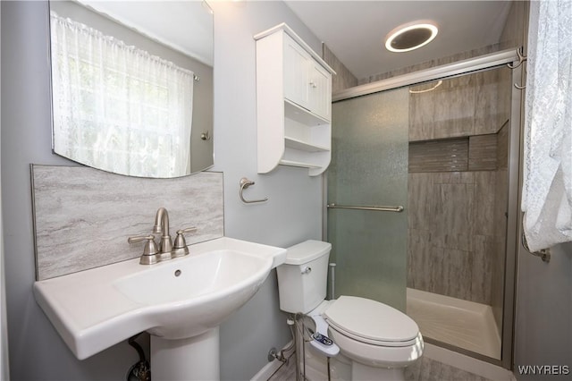 897 Fairmont Ave, North Tonawanda, NY 14120 - full bath with toilet and a stall shower