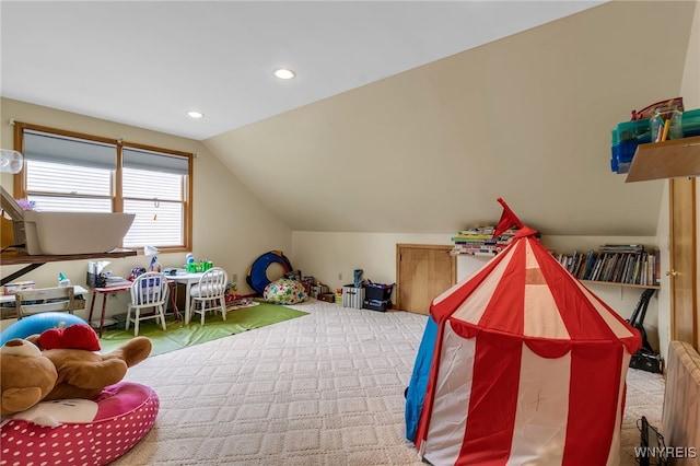 25 5th Ave, Amherst, NY 14221 - game room with lofted ceiling and recessed lighting