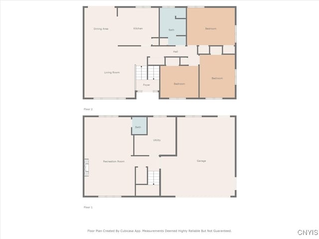 112 Elmcrest Cir, Salina, NY 13090 - home floor plan