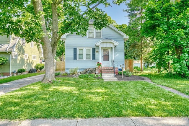 42 Worcester Rd, Greece, NY 14616 - view of front of house featuring central AC