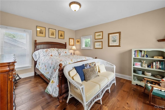 55 E 5th St, Oswego-City, NY 13126 - bedroom featuring baseboards and wood finished floors