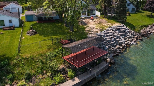 17 Porter Center Rd Unit N, Porter, NY 14174 - aerial view of property and surrounding area with a nearby body of water