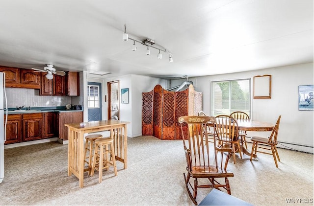 17 Porter Center Rd Unit N, Porter, NY 14174 - dining room with a ceiling fan