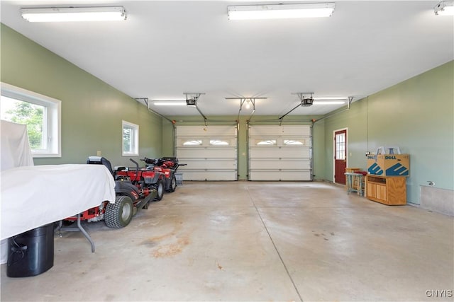 2220 W Genesee Tpke, Camillus, NY 13031 - garage featuring a garage door opener