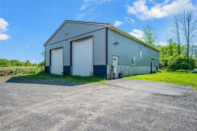 2309 Mcburney Rd, Phelps, NY 14432 - view of detached garage