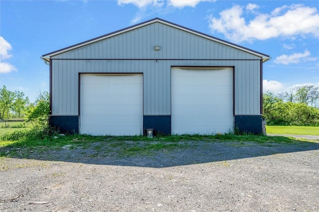 2309 Mcburney Rd, Phelps, NY 14432 - view of detached garage