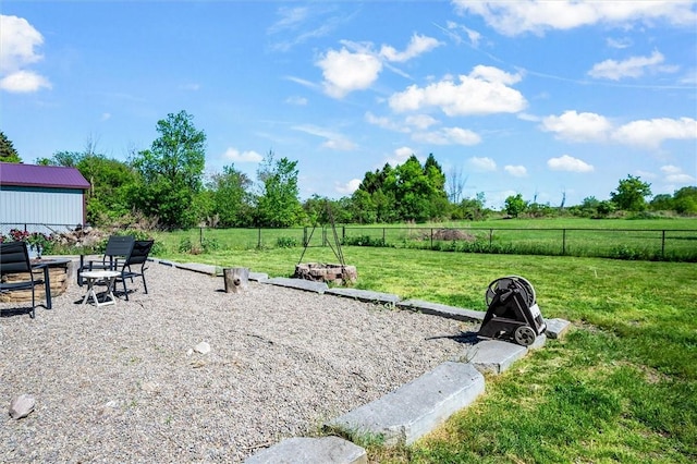 2309 Mcburney Rd, Phelps, NY 14432 - view of yard with a view of countryside