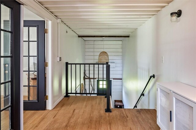 2309 Mcburney Rd, Phelps, NY 14432 - doorway with wood finished floors and baseboards