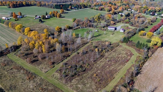 2309 Mcburney Rd, Phelps, NY 14432 - aerial overview of property's location featuring rural landscape