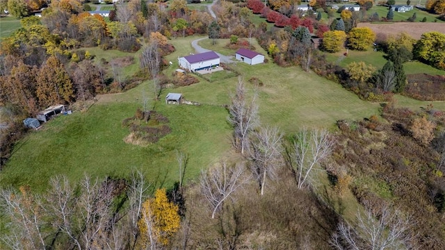 2309 Mcburney Rd, Phelps, NY 14432 - aerial overview of property's location featuring rural landscape