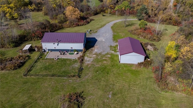 2309 Mcburney Rd, Phelps, NY 14432 - aerial view of property and surrounding area