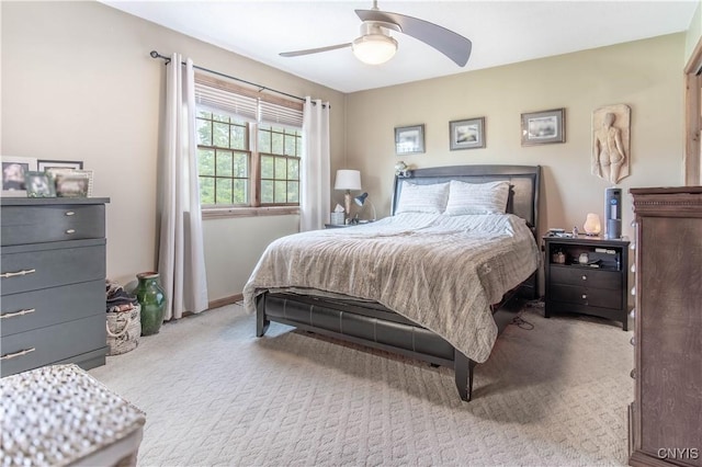 1 Carol Dr, Adams, NY 13605 - bedroom featuring carpet floors and ceiling fan