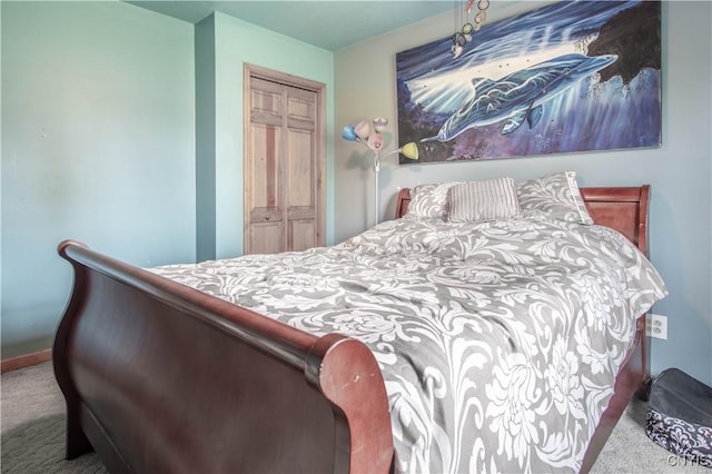 1 Carol Dr, Adams, NY 13605 - carpeted bedroom with a closet and baseboards