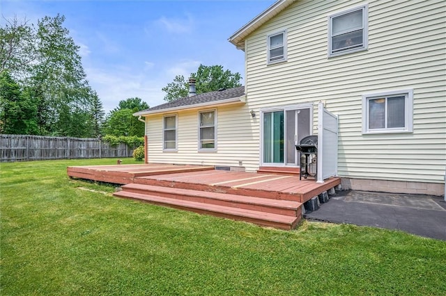 75 Red Rock Cir, Greece, NY 14626 - back of property featuring a deck