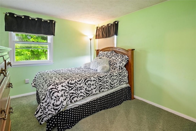 75 Red Rock Cir, Greece, NY 14626 - bedroom featuring carpet floors, baseboards, and a textured ceiling
