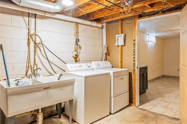 75 Red Rock Cir, Greece, NY 14626 - laundry area with washer and dryer