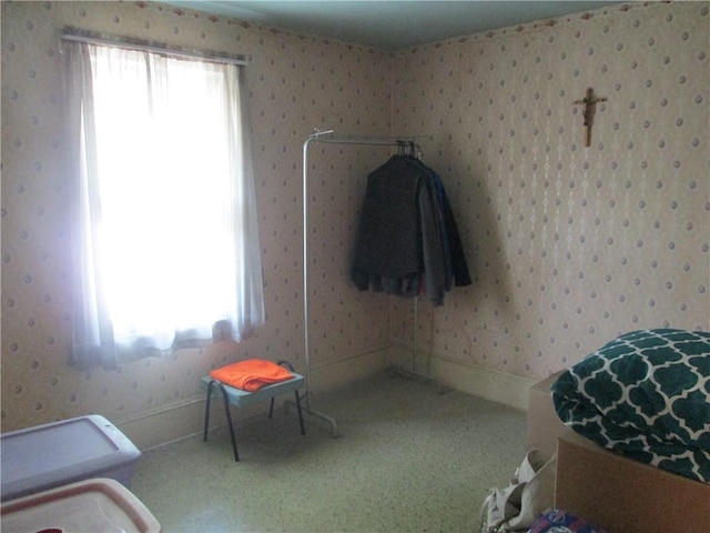 95 Wadsworth Ave, Avon, NY 14414 - unfurnished bedroom with carpet and wallpapered walls