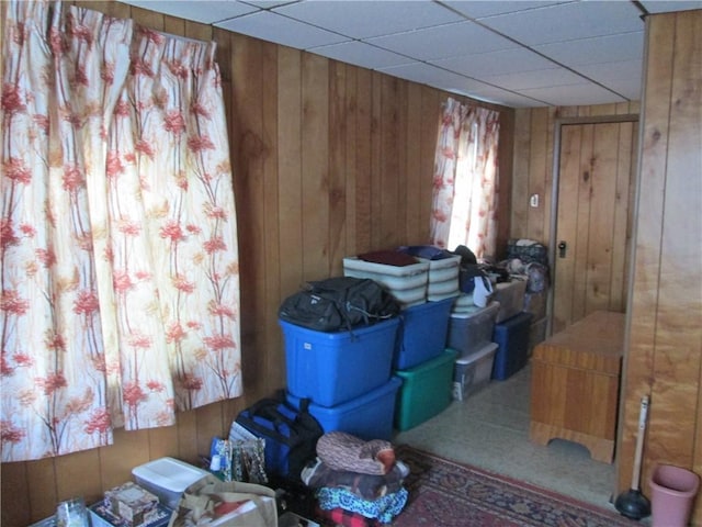 95 Wadsworth Ave, Avon, NY 14414 - misc room featuring wood walls