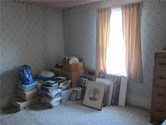 95 Wadsworth Ave, Avon, NY 14414 - bedroom with multiple windows and wallpapered walls