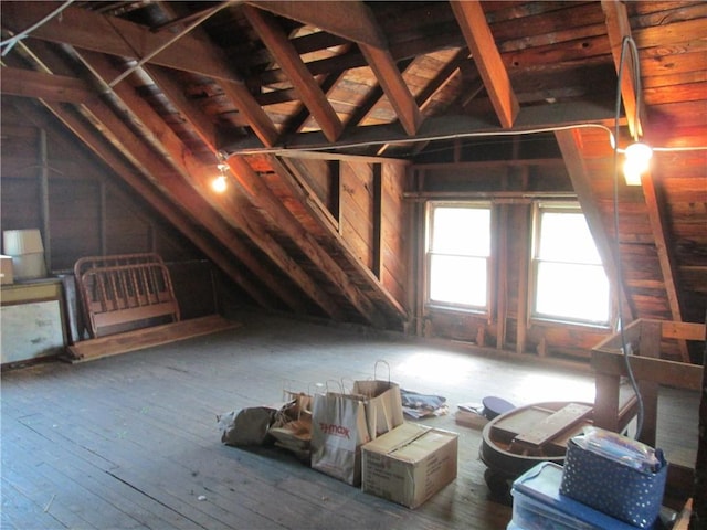 95 Wadsworth Ave, Avon, NY 14414 - view of attic