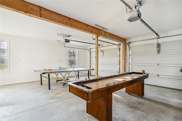 102 Trolley Line Rd, Hartwick, NY 13326 - garage with a garage door opener