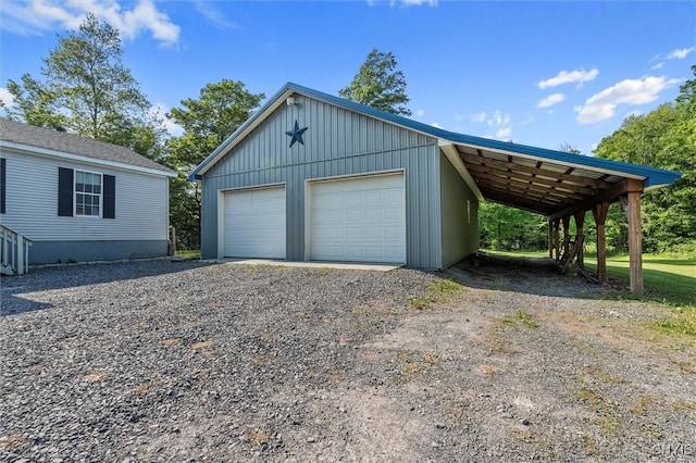 6669 Rottamore Rd, Stockbridge, NY 13409 - garage featuring a garage