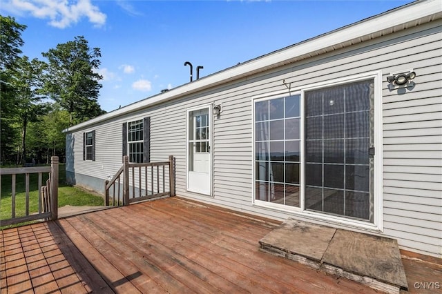 6669 Rottamore Rd, Stockbridge, NY 13409 - view of deck