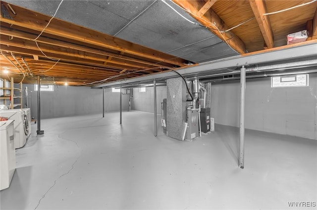 51 N Seine Dr Unit 1 & 2, Cheektowaga, NY 14227 - below grade area with independent washer and dryer and heating unit