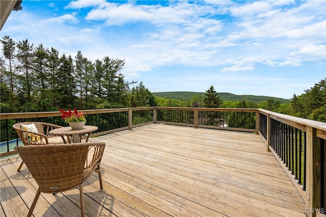 3477 Mcclary Rd, Lafayette, NY 13084 - view of wooden deck