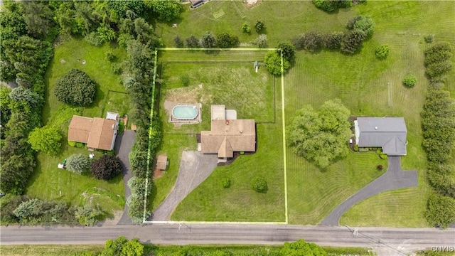 3477 Mcclary Rd, Lafayette, NY 13084 - aerial view of property and surrounding area with property boundaries highlighted