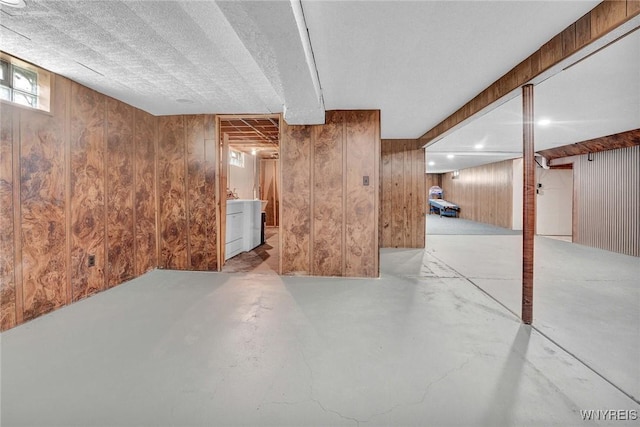 61 Caesar Blvd, Amherst, NY 14221 - below grade area featuring wood walls