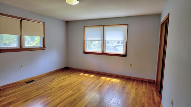 6251 Willard St, Aurelius, NY 13034 - spare room with healthy amount of natural light, light wood-style flooring, and baseboards