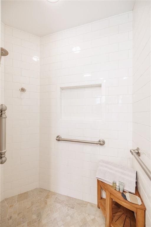 307 Allens Creek Rd, Brighton, NY 14618 - bathroom with tiled shower
