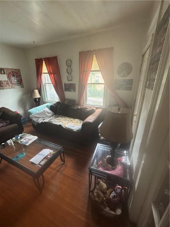 94 Lorimer St, Rochester, NY 14608 - living room with wood finished floors and healthy amount of natural light