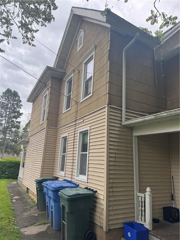 94 Lorimer St, Rochester, NY 14608 - view of home's exterior featuring crawl space