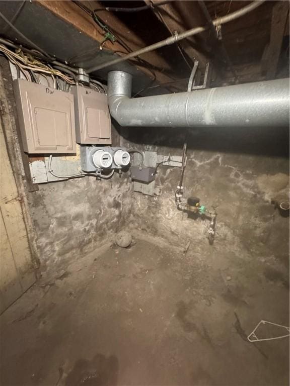 94 Lorimer St, Rochester, NY 14608 - unfinished basement featuring electric panel
