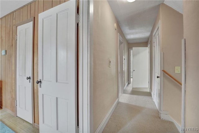 65 E Main St, Arcade, NY 14009 - hallway featuring light colored carpet and baseboards