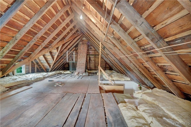 65 E Main St, Arcade, NY 14009 - view of unfinished attic