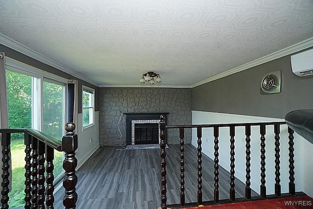 2927 S Ave, Niagara Falls, NY 14305 - deck with an AC wall unit