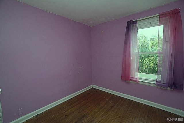 2927 S Ave, Niagara Falls, NY 14305 - empty room with wood-type flooring and baseboards