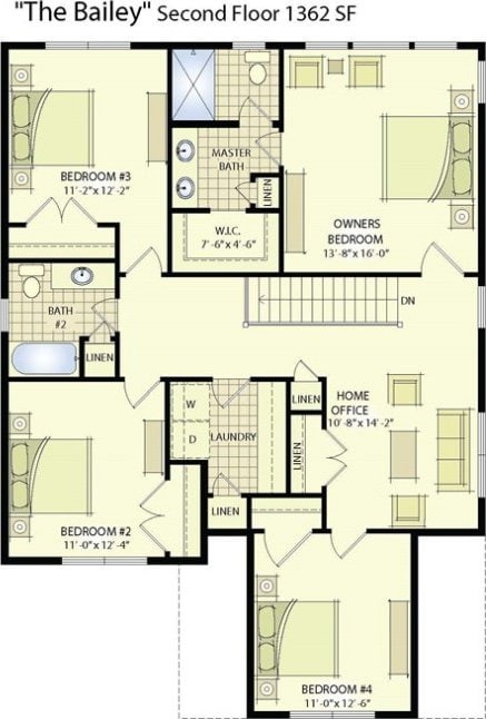 96 Chase Meadow Trl, Mendon, NY 14472 - home floor plan