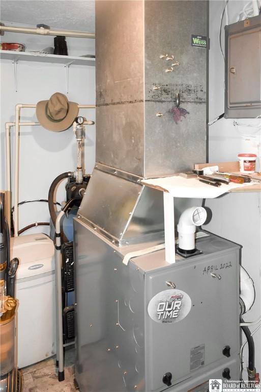 3938 S Ralph Ave, Ellery, NY 14712 - utilities featuring electric panel and heating unit