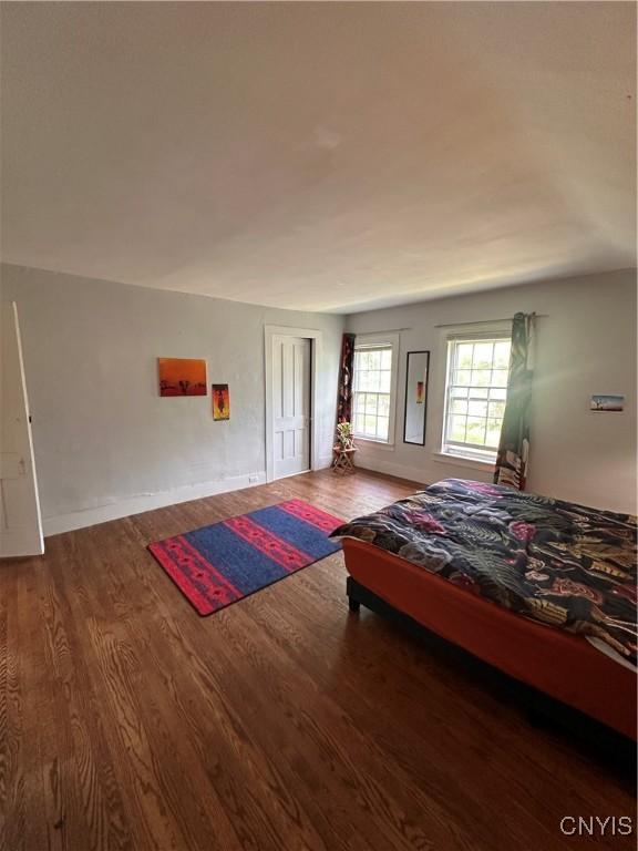 28 Payne St, Hamilton, NY 13346 - bedroom featuring wood finished floors and baseboards