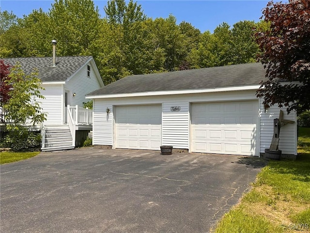 7554 Camroden Rd, Floyd, NY 13440 - view of detached garage